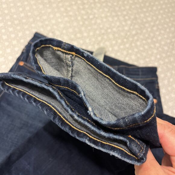 Ralph Lauren Denim Supply Women's Jeans, Dark Wash, Straight 28x32 - Picture 12 of 15